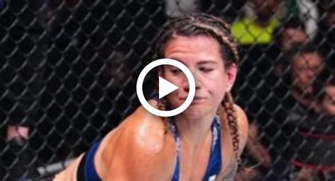 Ailin Perez UFC Paris Celebration: Round One Submission Win